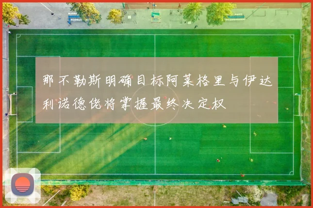 那不勒斯明确目标阿莱格里与伊达利诺德佬将掌握最终决定权